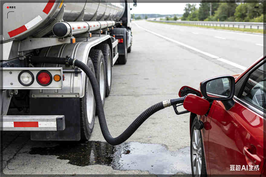 临夏县汽车救援送水案例